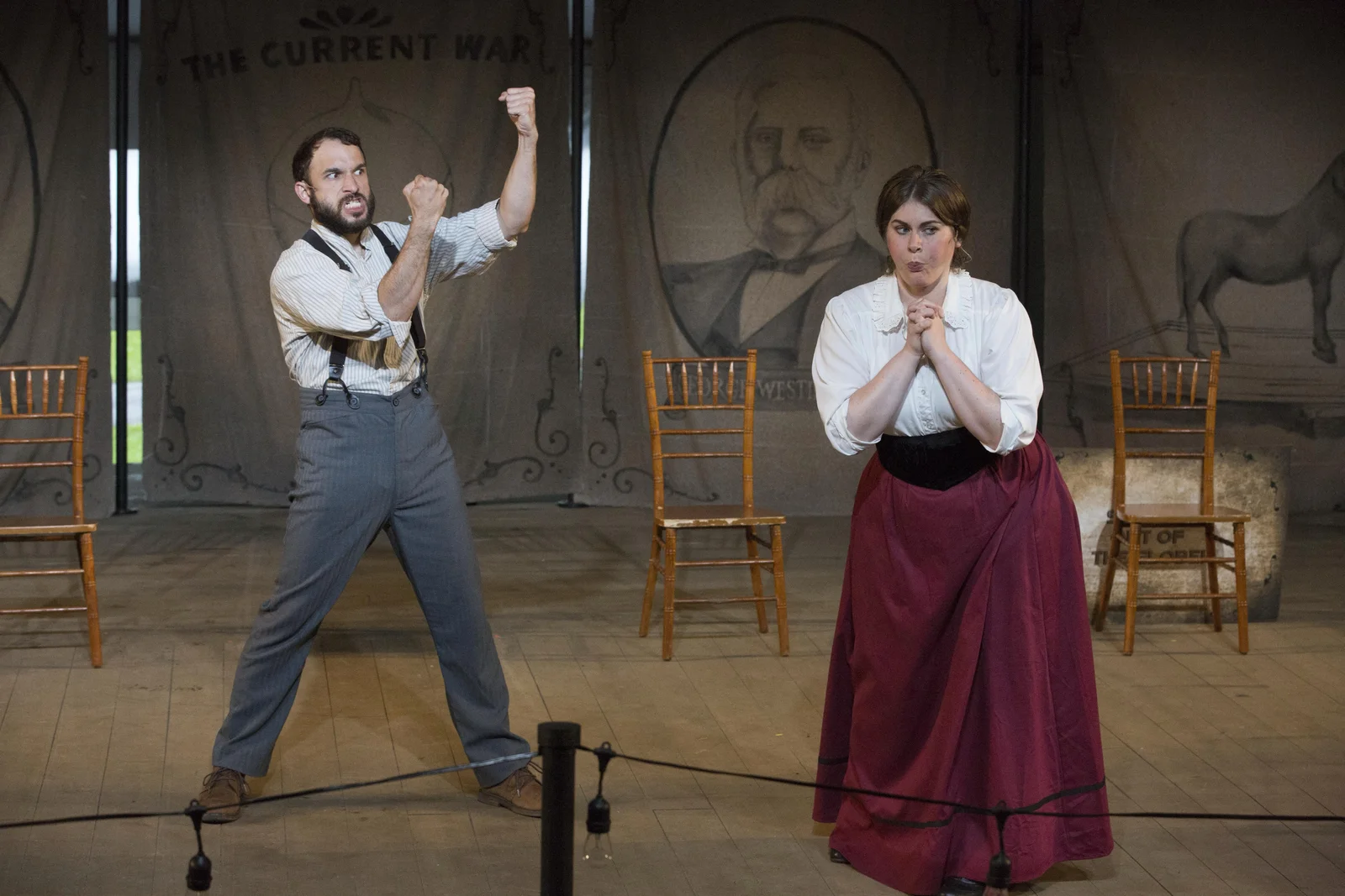 Jerreme Rodriguez performing as William Kemmler in The Current War